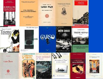 Trieste e autori triestini - Lotto di 57 volumi