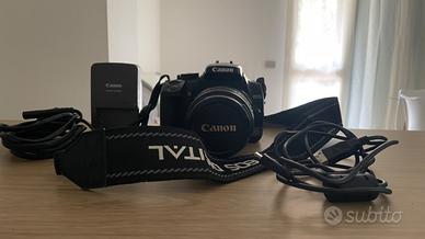 Canon eos 400d+obbiettivo 18-55+vetro schermo