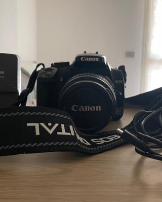 Canon eos 400d+obbiettivo 18-55+vetro schermo