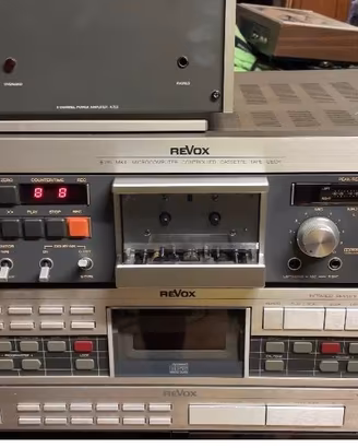 revox  A 722 finale amplificatore vintrage