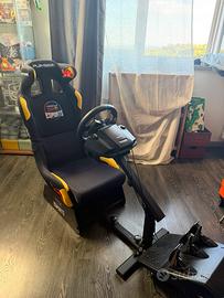 Simulatore di guida playseat redbull/logitech g29