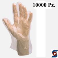 10.000 Guanti monouso in polietilene per alimenti