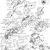 Supporto ParabrezzaKAWASAKI VERSYS1000 (110571961)