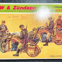 Kit Italeri Bmw e Zundapp 1/35 + kit Tamiya Dkw Nz