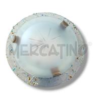 PLAFONIERA TONDA 40 CM VETRO
