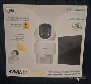 Telecamera Vimar  4g motorizzata con pannello sola