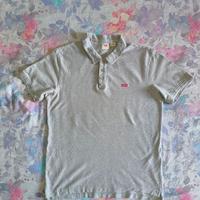 Polo a maniche corte uomo taglia L grigia Levi's