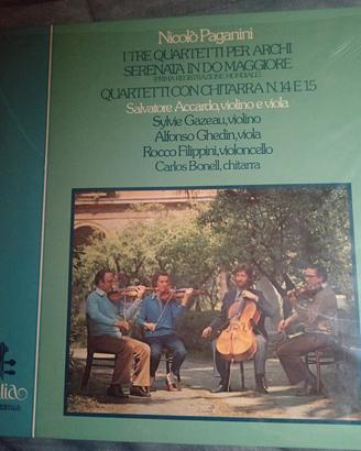 Raccolta vinili Nicolò Paganini 