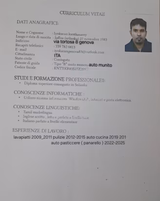 Auto cucina o lavapiatti