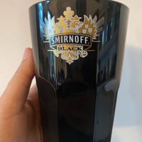 6x Bicchieri collezione smirnoff black