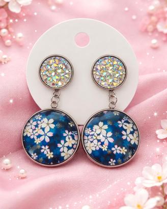 orecchini in fantasia giapponese 