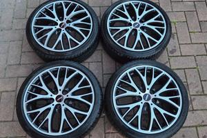 Set Completo Cerchi 18" cross spoke (JCW) + Gomme