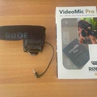 RØDE VideoMic Pro Microfono Shotgun Professionale