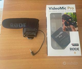 RØDE VideoMic Pro Microfono Shotgun Professionale