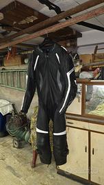 tuta moto tg 52 A-PRO pelle bovina