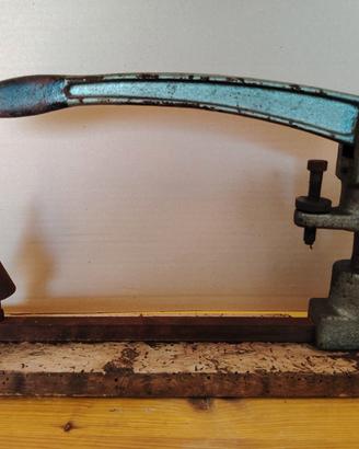 pressa manuale vintage