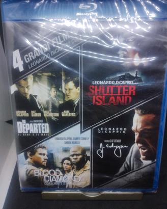 4 film Blu ray Leonardo di Caprio da oscar 