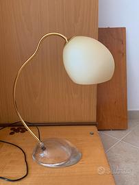Lampada da tavolo vintage anni “ 70 Murano Mazzeca