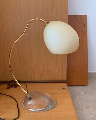 Lampada da tavolo vintage anni “ 70 Murano Mazzeca
