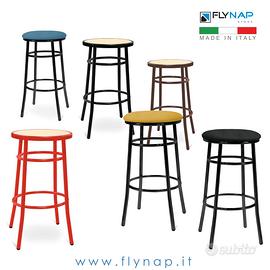 Sgabello bar slot bistrot MEDIO colori vari