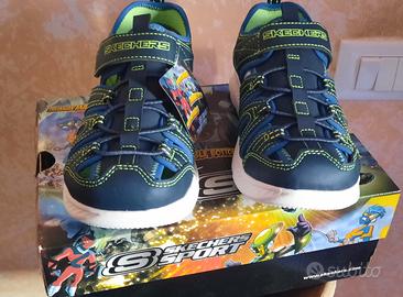 Sandali Skechers bambino n.34 nuovo