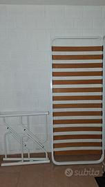 letto singolo + materasso