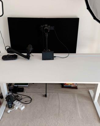 Secretlab Magnus Pro XL Scrivania Elettrica Bianca