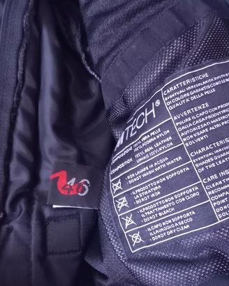giubbotto moto in pelle