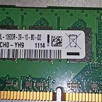 132 moduli DDR3L 4GB