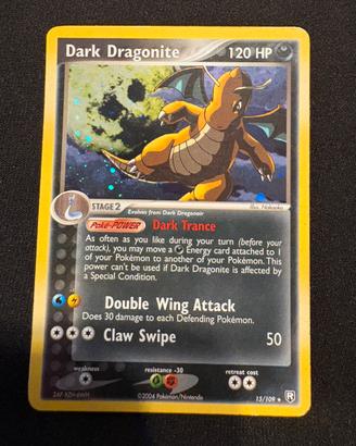 Carte pokemon dark Dragonite