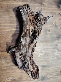 legno tronco per terrari, acquari e decoraziini
