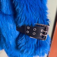 Cappotto in Pelliccia Blu 💙