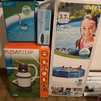 Piscina 3,66 mt tonda SENZA MOTORE