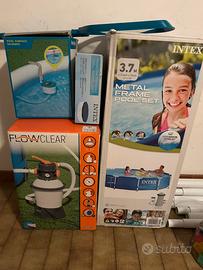 Piscina 3,66 mt tonda SENZA MOTORE