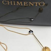 COLLANA ORO CHIMENTO CON DIAMANTE