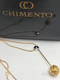 COLLANA ORO CHIMENTO CON DIAMANTE