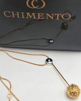 COLLANA ORO CHIMENTO CON DIAMANTE