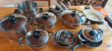 Batteria di pentole completa 