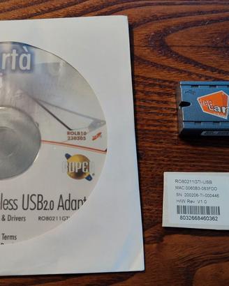 USB adapter Wireless Lan 802.11g