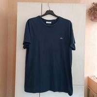 T-Shirt Lacoste Casual Navy Regular Pima Cotton 