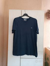 T-Shirt Lacoste Casual Navy Regular Pima Cotton 