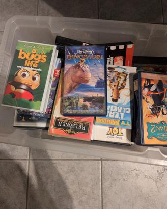 video cassette originali Disney 
