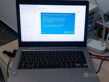 Notebook Portatile Asus ZenBook I3 250GB SSD