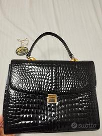 Borsa coccodrillo vintage