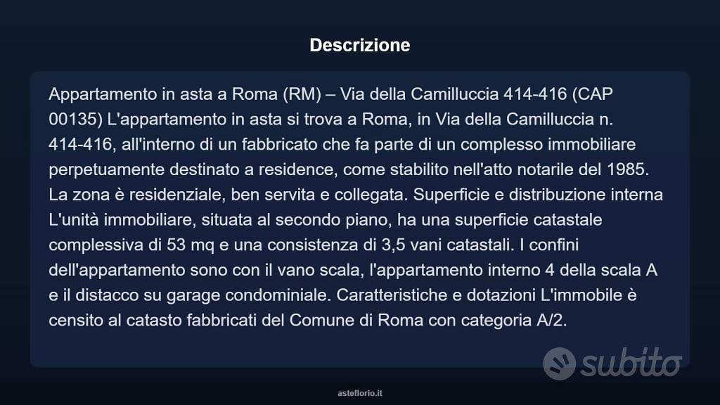 Appartamento – Roma, Della Vittoria - Vista 4
