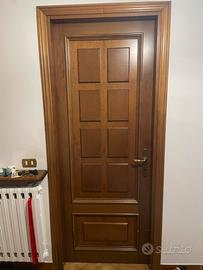 5 porte in legno massello