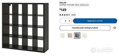 Ikea Kallax 4x4