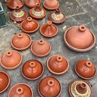 Lotto 19 pezzi Tajine originali marocchine