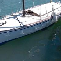 Barca a vela in legno 6 mt