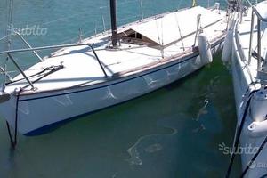 Barca a vela in legno 6 mt